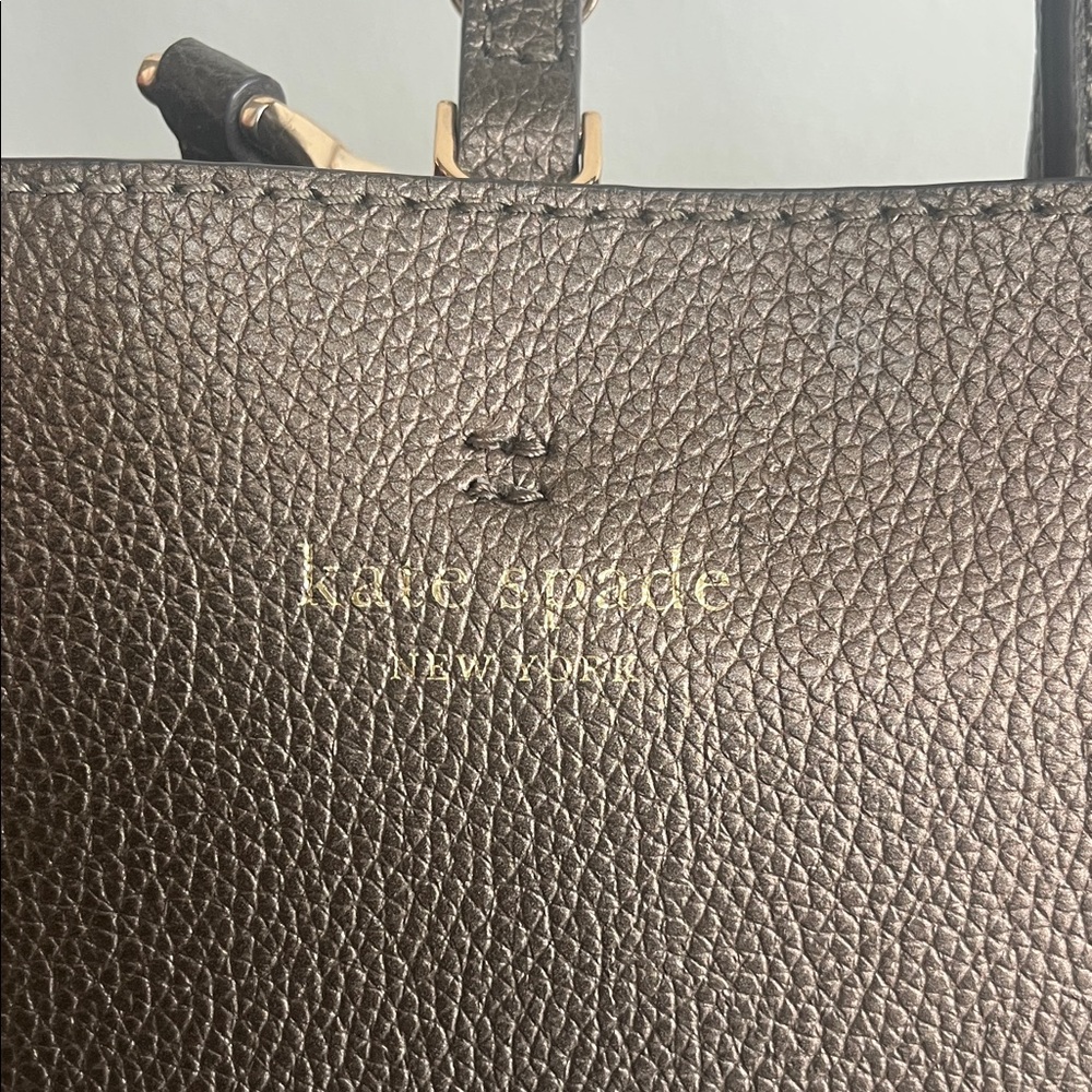 Kate Spade Metallic Brown Tote - Picture 7 of 8